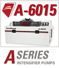 A-6015 A-Series Accustream Waterjet Cutting Machine Intensifier Pump