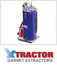 Waterjet Garnet Extractor